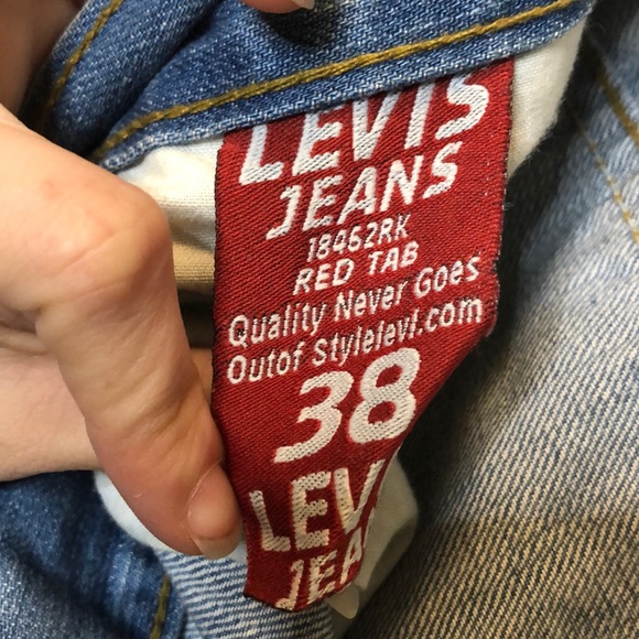 Levi’s men’s 501 light weight jean size 38 vtg - Picture 10 of 10